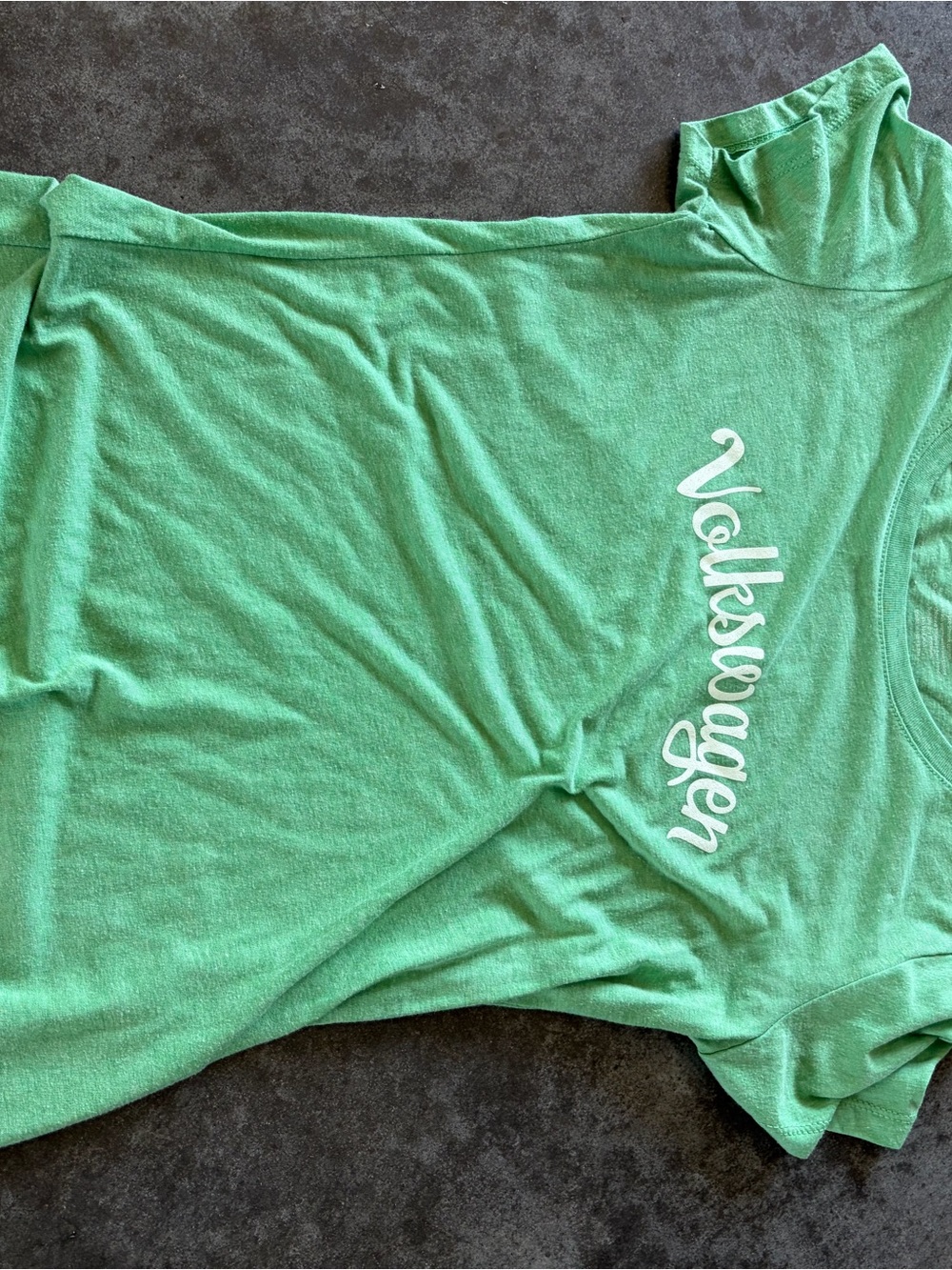 Volkswagen Women's Green Short Sleeve Tee